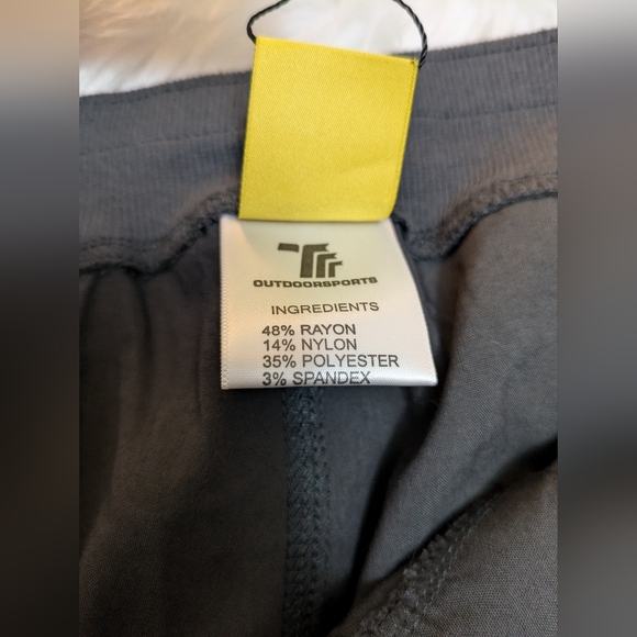 TBY Travels Better With You Women's Plus Gray Cargo Capri Pants. NWT Size 2XL - Picture 7 of 10